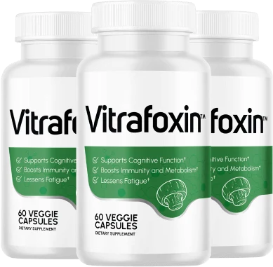 Vitrafoxin mushroom cognitive and immune support capsules